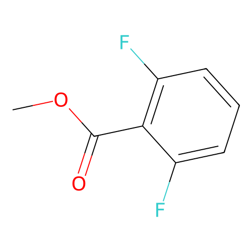 2,6-二氟苯甲酸甲酯 structure