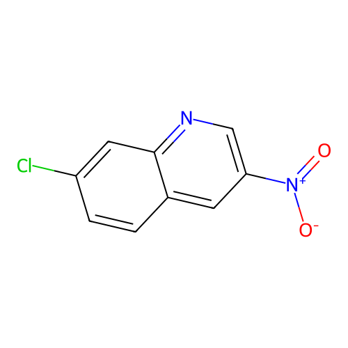 7-Chloro-3-nitroquinoline structure