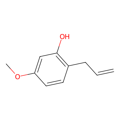 5-Methoxy-2-allylphenol structure