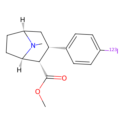 Iometopane I 123 structure