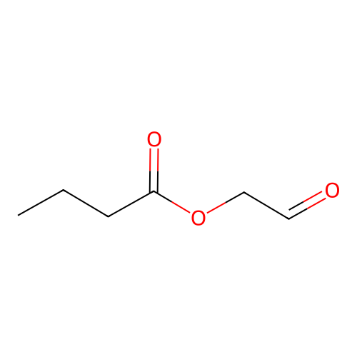 2-oxoethyl Butanoate structure