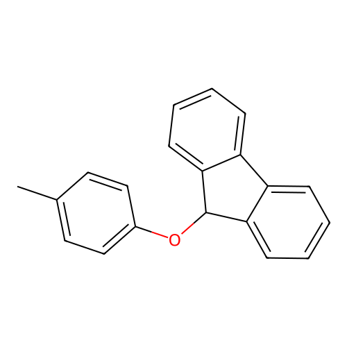 9H-fluoren-9-yl 4-methylphenyl ether structure