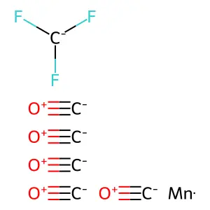 Manganese, pentacarbonyl(trifluoromethyl)- structure