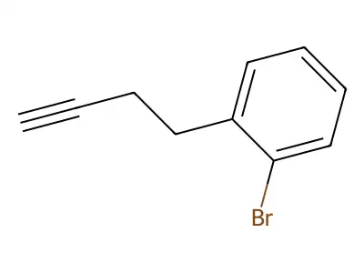 1-Bromo-2-(but-3-yn-1-yl)benzene structure