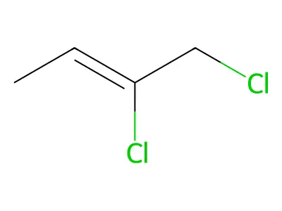 1,2-Dichloro-but-2-ene structure