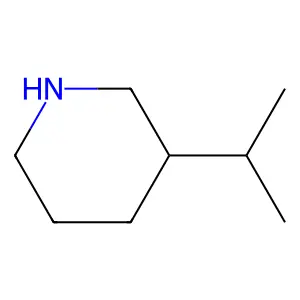 3-(Propan-2-yl)piperidine structure