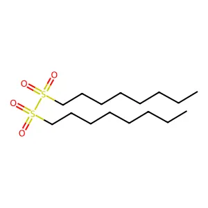 Disulfone, dioctyl structure