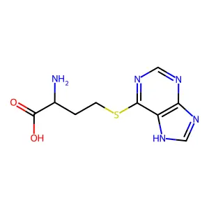 S-(6-Purinyl)homocysteine structure