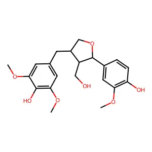 Justiciresinol structure