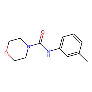 4-(N-(M-Tolyl)carbamoyl)morpholine structure