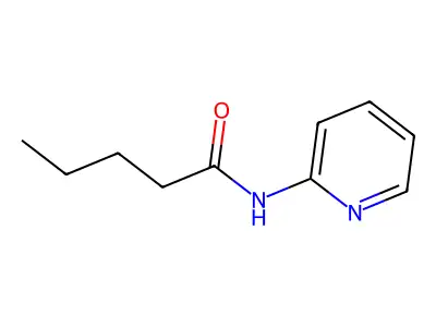 N-(2-pyridinyl)pentanamide structure
