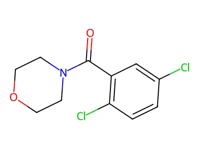 (2,5-Dichlorophenyl)(morpholino)methanone structure