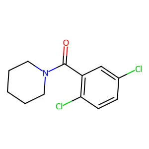 2,5-Dichlorobenzoylpiperidine structure