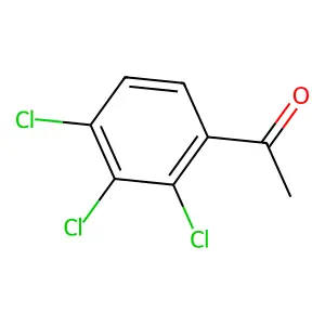 2',3',4'-Trichloroacetophenone structure