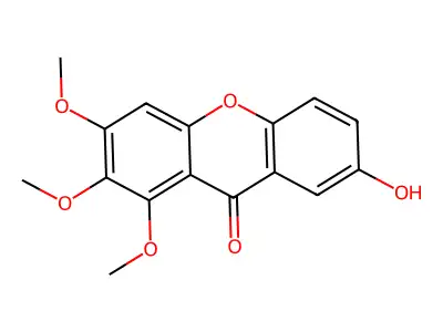 Onjixanthone I structure
