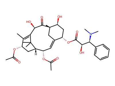 Taxine A structure