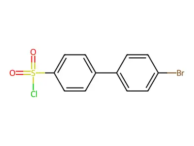 4'-Bromobiphenyl-4-sulfonyl chloride structure