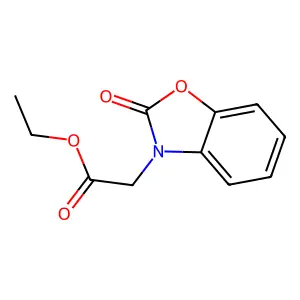 Ethyl (2-oxo-1,3-benzoxazol-3(2H)-yl)acetate structure