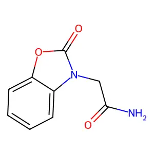 2-(2-Oxo-1,3-benzoxazol-3-yl)acetamide structure