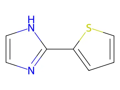 2-(thiophen-2-yl)-1H-imidazole structure