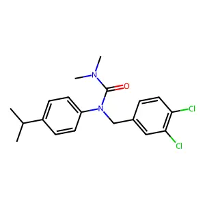 Urea, N-((3,4-dichlorophenyl)methyl)-N',N'-dimethyl-N-(4-(1-methylethyl)phenyl)- structure