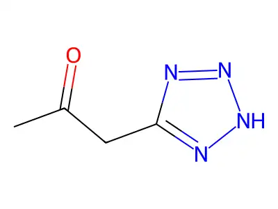 2-(2-Oxopropyl)-2H-tetrazole structure