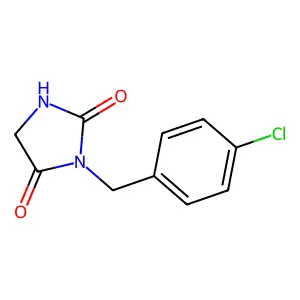 2,4-Imidazolidinedione, 3-[(4-chlorophenyl)methyl]- structure