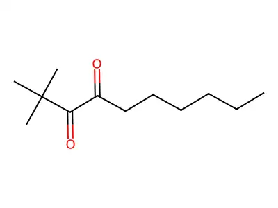 3,4-Decanedione, 2,2-dimethyl- structure