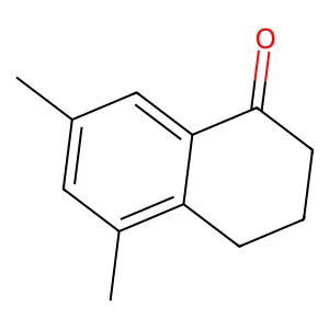 3,4-dihydro-5,7-dimethylnaphthalen-1(2H)-one structure