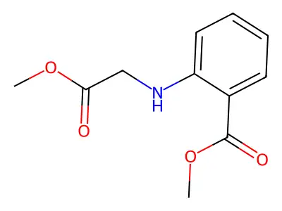 Methyl 2-[(2-methoxy-2-oxoethyl)amino]benzoate structure