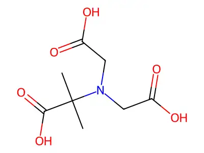 2,2-Dimethylnitrilotriacetate structure