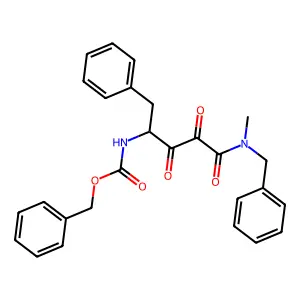 .alpha.-Diketoamide analog structure