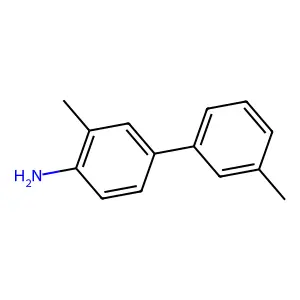 4-Biphenylamine, 3,3'-dimethyl- structure