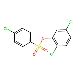 2,5-Dichlorophenyl 4-chlorobenzenesulfonate structure