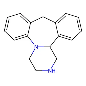 Dibenzo(c,f)pyrazino(1,2-a)azepine, 1,2,3,4,10,14b-hexahydro-, (14bS)- structure