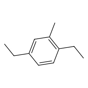 1,4-Diethyl-2-methylbenzene structure
