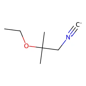 Propane, 2-ethoxy-1-isocyano-2-methyl- structure