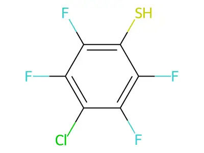 4-Chlorotetrafluorothiophenol structure