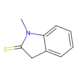 1,3-Dihydro-1-methyl-2H-indole-2-thione structure