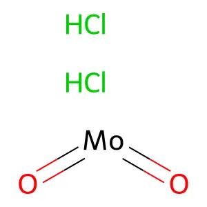 Molybdenum chloride oxide (MoCl2O2), (T-4)- structure