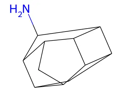 Pentacyclo[5.4.0.0^{2,6}.0^{3,10}.0^{5,9}]undecan-8-amine structure