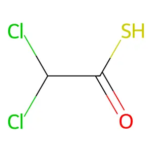 alpha-Dichlorothioacetic acid structure