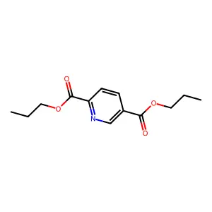 Dipropyl isocinchomeronate structure