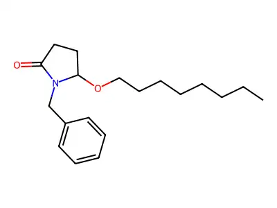 1-Benzyl-5-(octyloxy)pyrrolidin-2-one structure