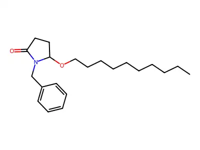 1-Benzyl-5-(decyloxy)pyrrolidin-2-one structure