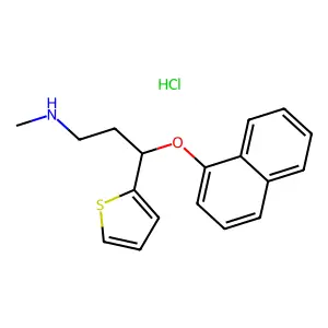 Duloxetine Hydrochloride structure