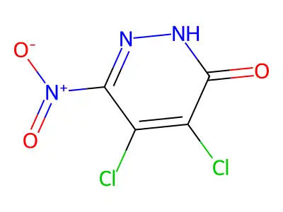4,5-Dichloro-6-nitro-2,3-dihydropyridazin-3-one structure
