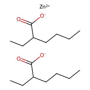 2-乙基己酸锌 structure