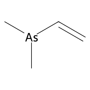 Arsine, dimethylvinyl- structure