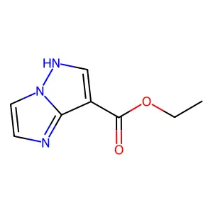ethyl 1H-pyrazolo[1,5-a]imidazole-7-carboxylate structure